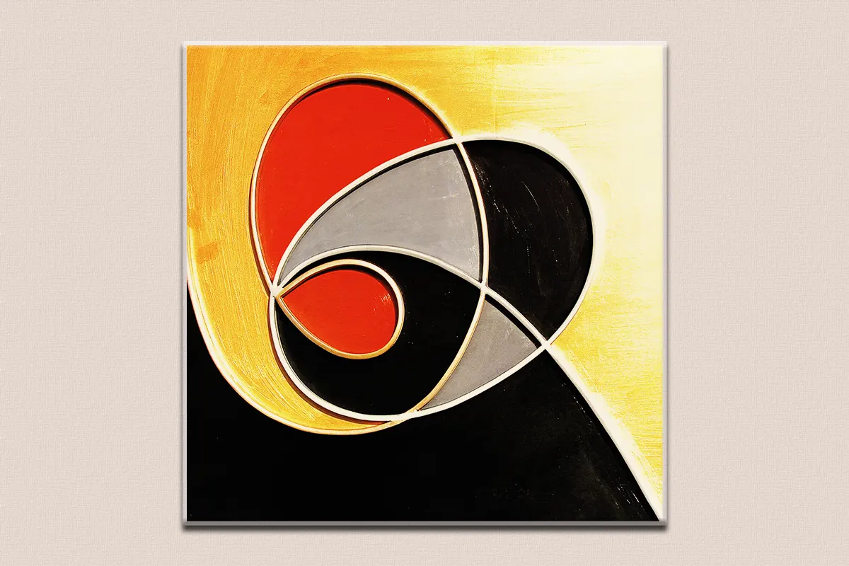 Abstract Canvas Art 1015