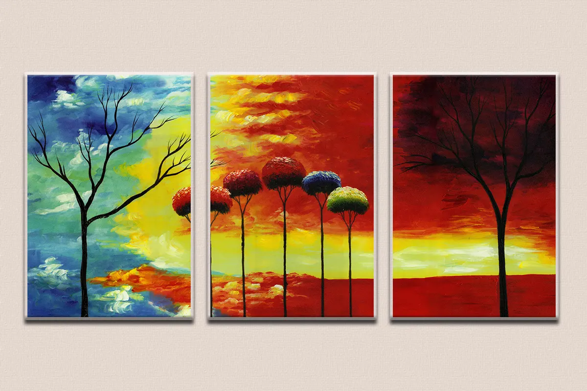 Canvas Split Wall Art 1017