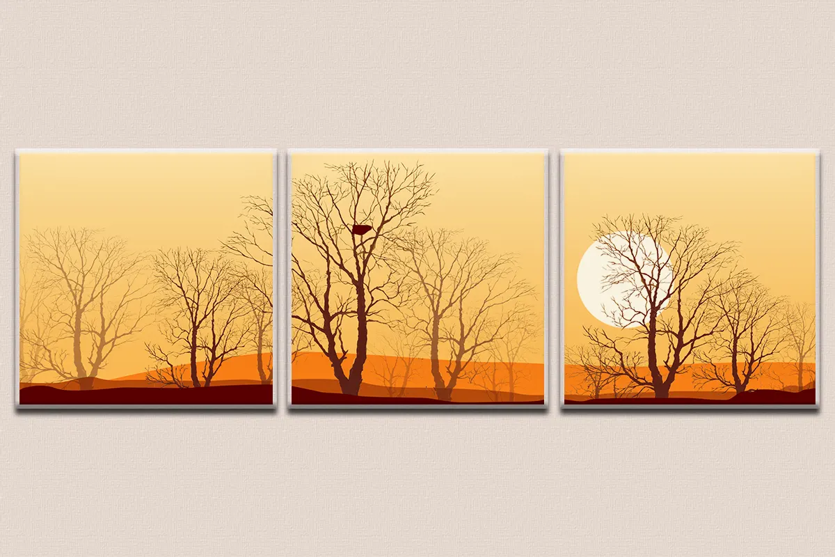 Canvas Split Wall Art 1021