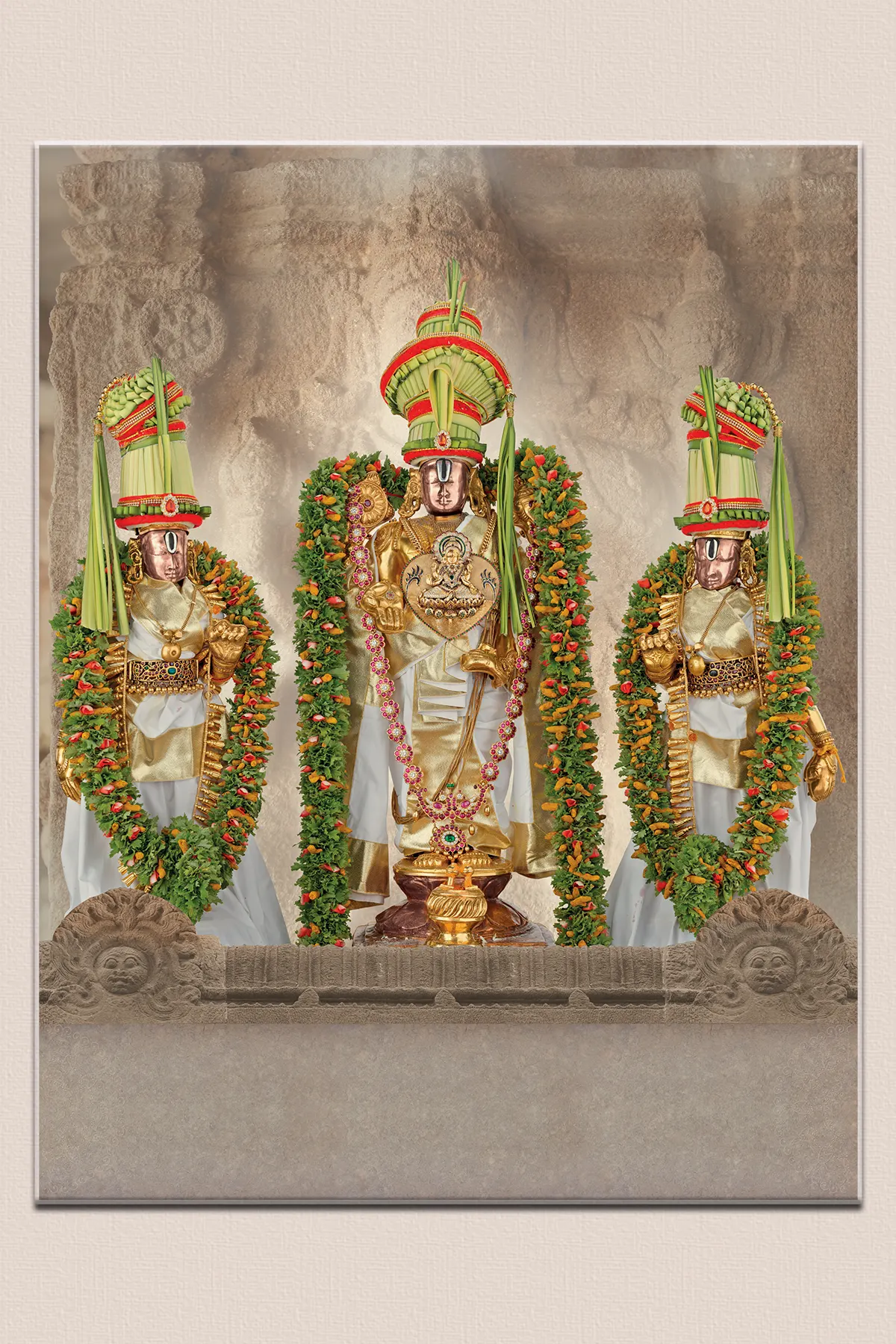 Balaji Acrylic Portrait