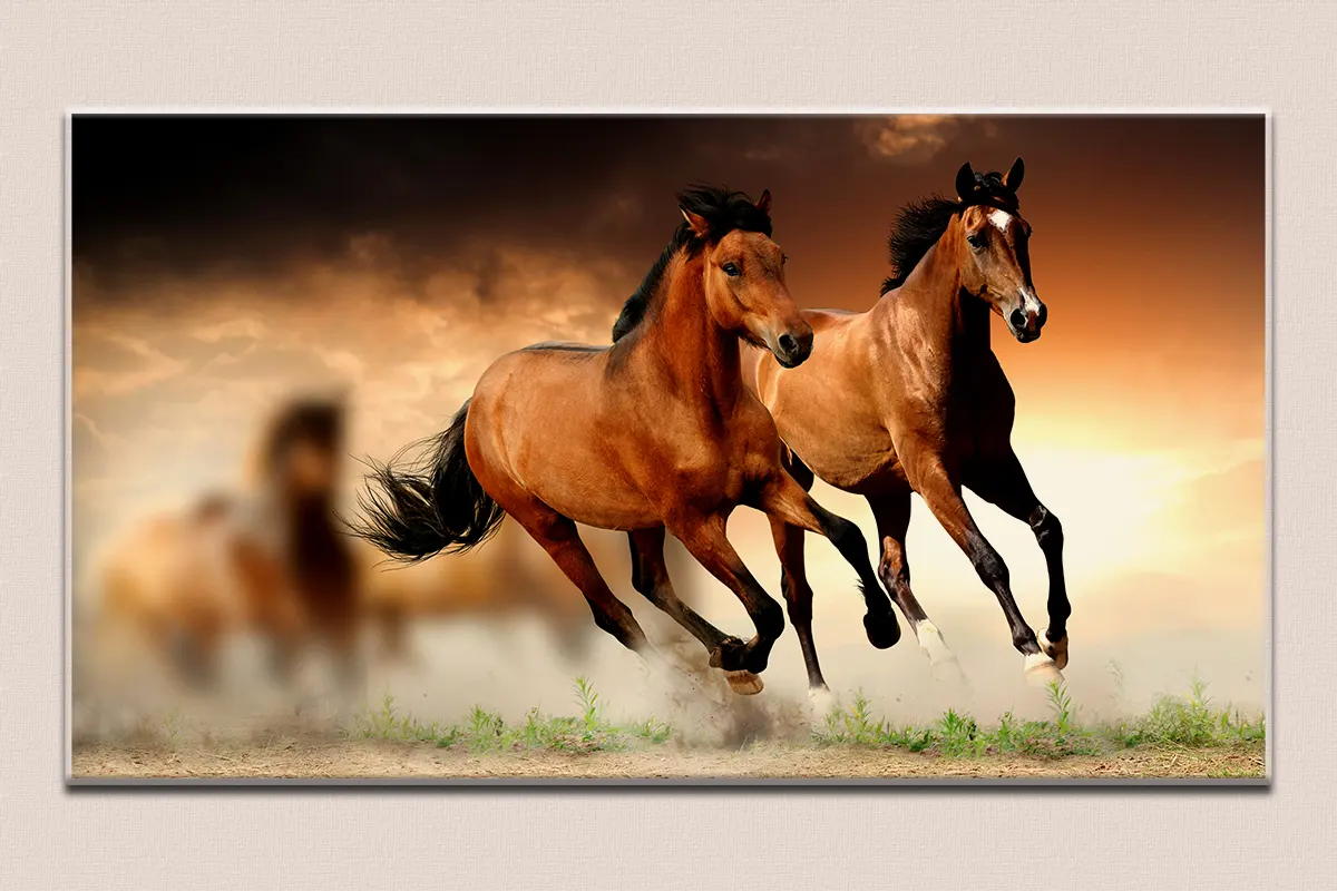 Landscape Photo on Glass