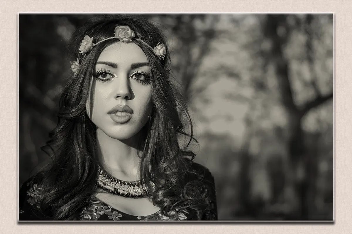 Landscape Photo on Glass