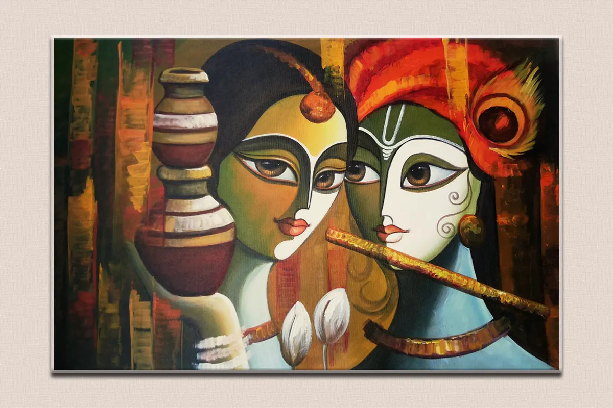 Radha Krishna Canvas1013